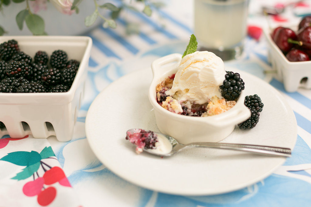 mini blackberry cobbler recipe