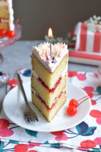 Reese's Cherry Birthday Cake