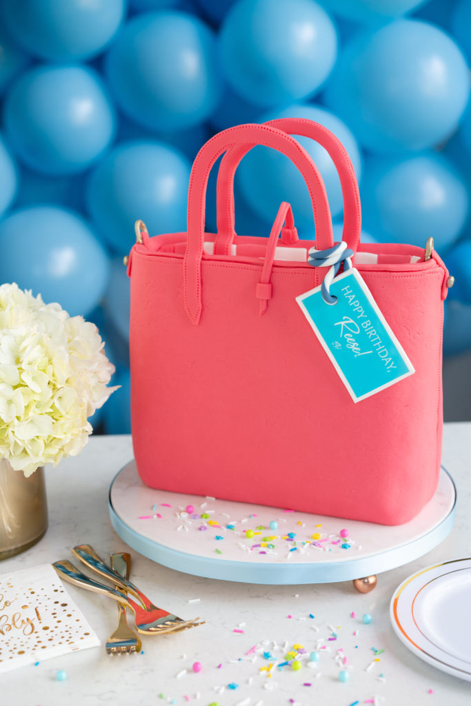 Pink Handbag Birthday Cake 