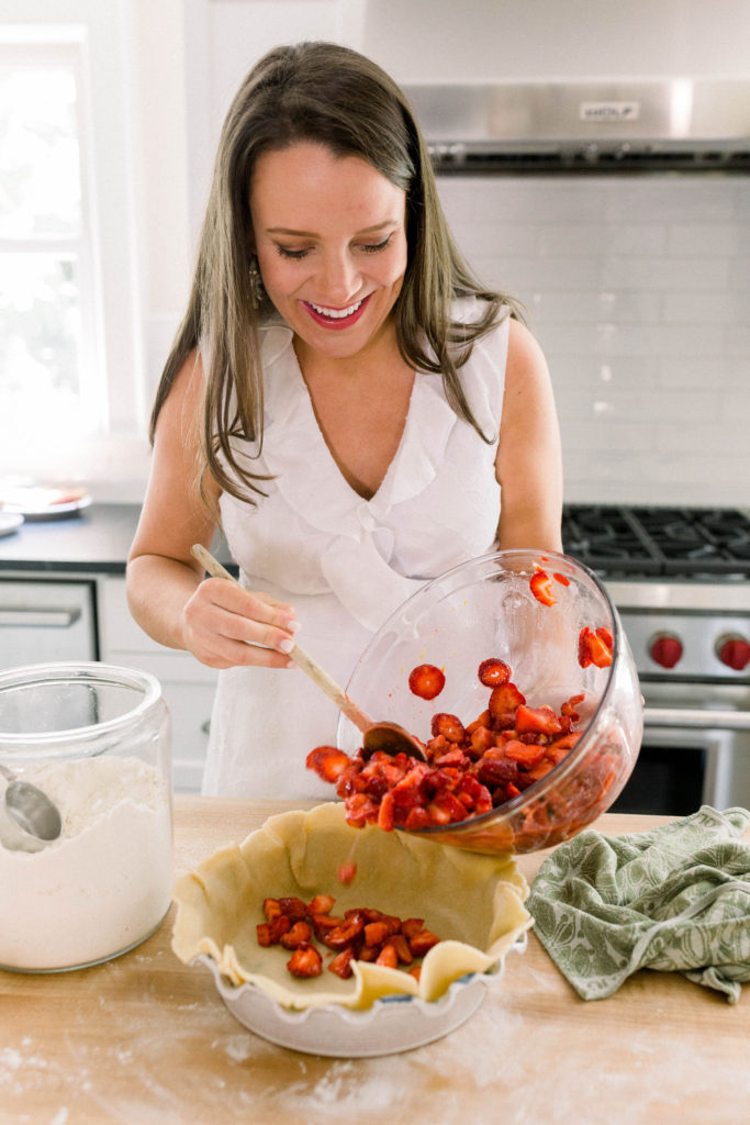 A Mother's Day Strawberry Pie Recipe from Amanda Wilbanks